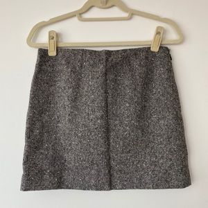 KORS Michael Kors Wool Skirt Sz 4 Gray
